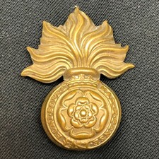 Original WW1 British Army Regimental Cap Badge - Royal Fusiliers