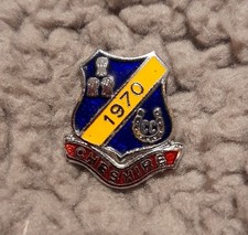 vintage enamel Cheshire
