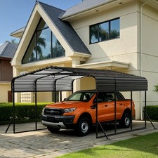 Metal Carport with Galvanized