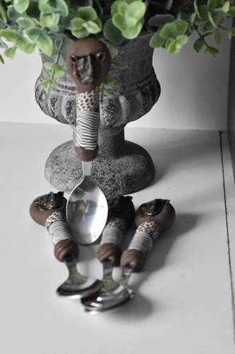 Set handcrafted teaspoons - of,