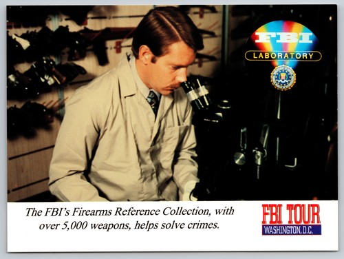 Fbi tour laboratory - laboratory, examiner