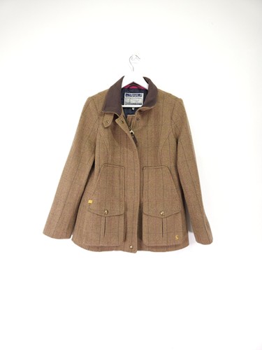 Joules tweed field coat womens - field,