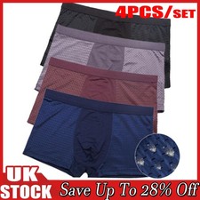 4 PACK Bamboo Men's Underwear