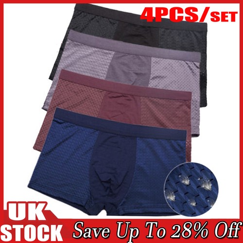 Pack bamboo men underwear - 4, men's