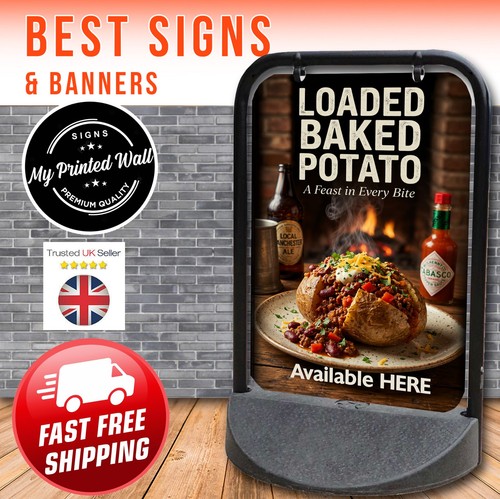 Jacket potato with chilli - jacket,