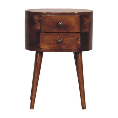Mini bedside table solid wood - mini,