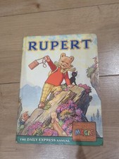 Vintage 1964 Rupert annual Hardback Book 