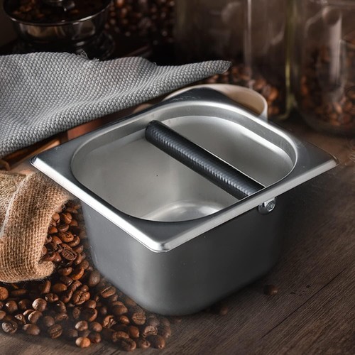 Coffee knock box stainless - knock,
