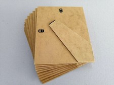 Pack of 10 MDF Strut Back Replacement for Picture Photo Frame  Lots of Sizes