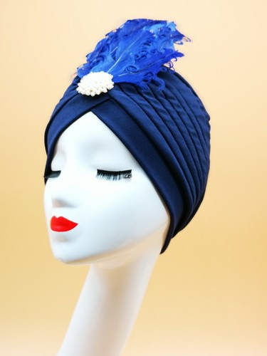 Blue ivory feather - blue,