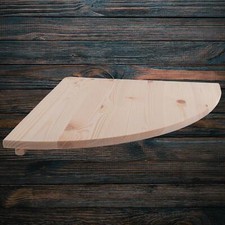 Wooden Corner Shelf 40x40cm