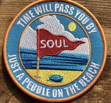 2 X NORTHERN SOUL PATCHES £5.99TIME WILL PASS YOU BY & WIGAN  GONE NOT FORGOTTEN