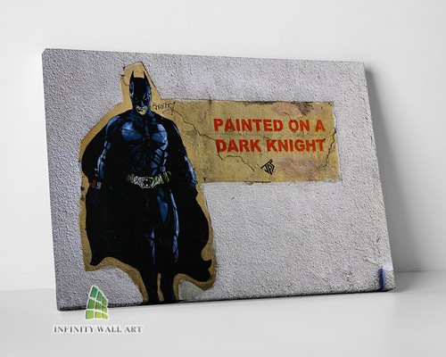 Banksy batman dark knight - batman,