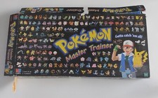 100%  COMPLETE!!! Pokemon Master Trainer Board Game