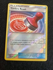 RESET STAMP 206/236 REVERSE MENTAL TUNING POKEMON CARD ITA