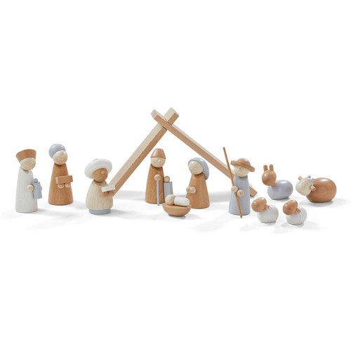 Haba wooden set manger - haba,