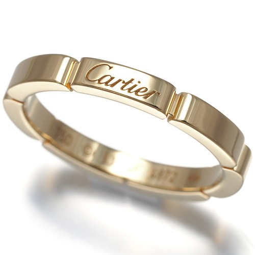 Auth cartier ring maillon - cartier,