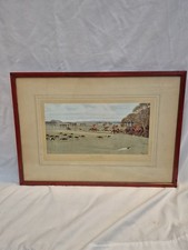 Cecil Aldin The Cheshire - Away From Bath Wood Framed Signed Vintage Print 1940s