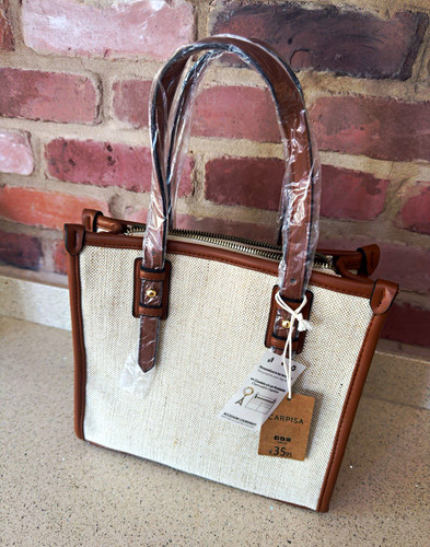 Carpisa beige brown canvas - &,
