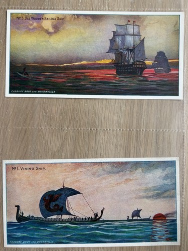 Cadbury trade cards - 10,