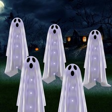 6 Pack Solar Ghost Lights for