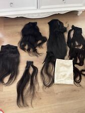 lullabellz hair extensions dark brown