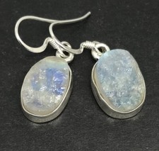 Rainbow moonstone oval drop