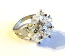 Vintage Ring Glass Aurora