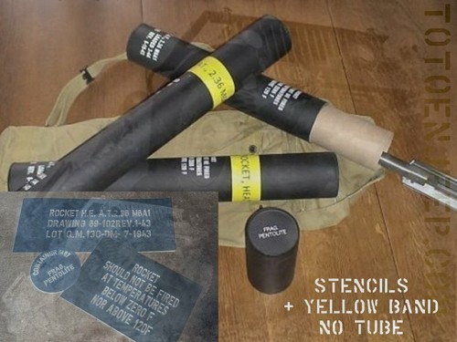 Stencil marking kit for tube - for,