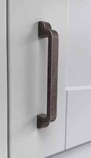 Wren 148Lx30d 128mm Harper Bow Kitchen Draw Door Cabinet Handle Colour: Pewter