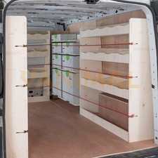 Nissan Primastar 2001-2014 LWB Double Rear, Front Festool & Bulkhead Racking ...