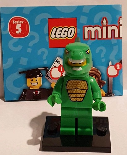 Lego minifigure lizard costume - lego,