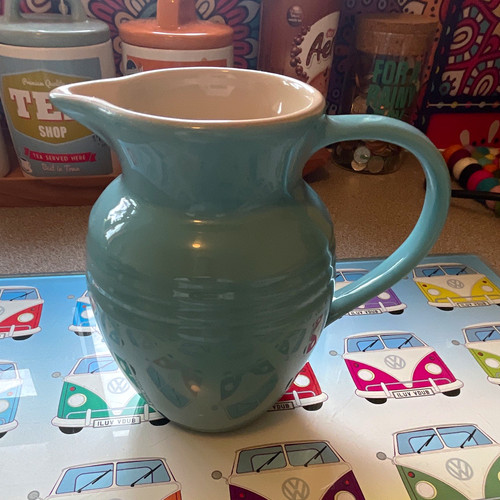 Creuset blue ceramic - le,