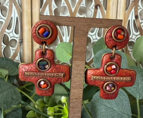 Unusual vintage cross 90s - vintage,