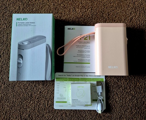 Nelko label maker - maker, with