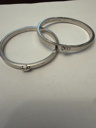 Kate spade silver tone - spade,