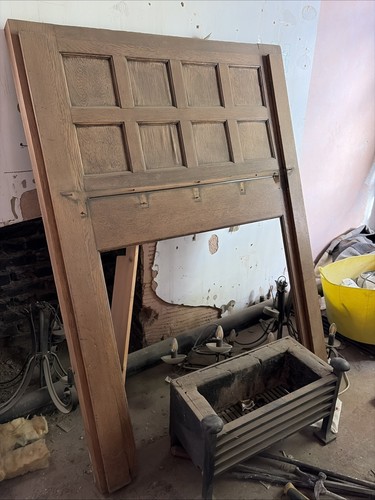 Fireplace surround wood - in,