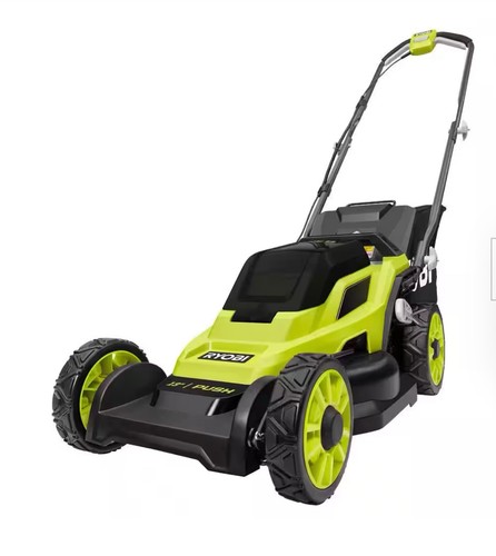 Ryobi lawn mower - used, 18v
