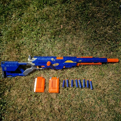 Nerf long strike blaster - cs-6,