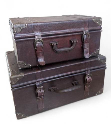Vintage nesting storage cases - vintage,