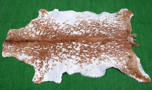 Luxury goat hide rug - goat,