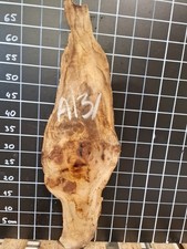 BURR ELM LIVE EDGE SLAB WANEY