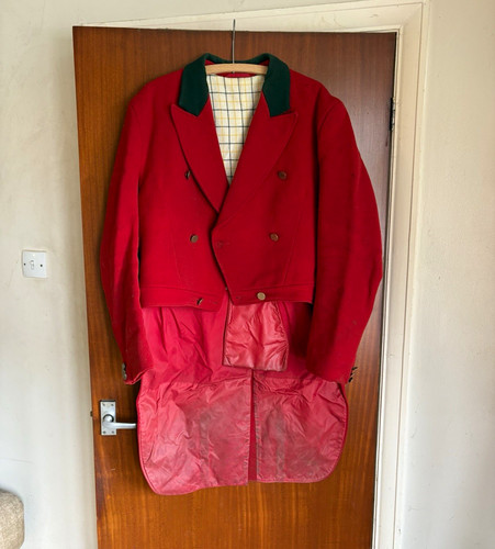 Handmade men scarlet - men's, red