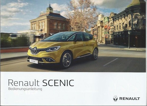 Renault scenic owners manual - renault, 4