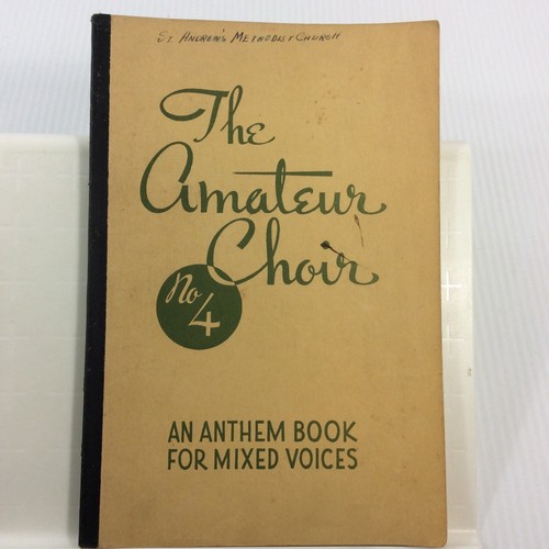 The amateur choir anthem - the,