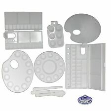 Paint Palette Artists mixing plastic palettes Paint Tray kidney round folding