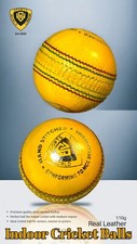 SW Majestic Leather Mold Injected Indoor Cricket Ball- 114g