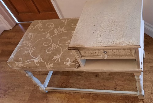 Hall table seat with - hall, drawer