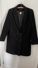 Ladies Black Overcoat -