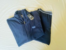 Boss Navy Lounge Wear Cotton